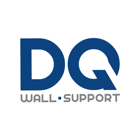DQ Wall-Support Adrian 2 Móvil - Soporte TV de suelo Gris