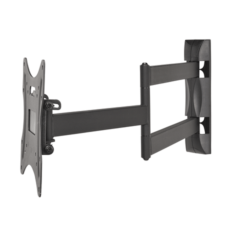 DQ Wall-Support Alpha Serie Turn 70 cm Giratorio - Soporte TV de pared Negro