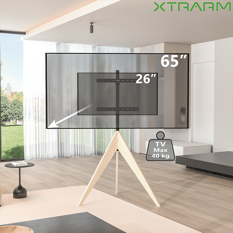 XTRARM Argo Tripod Haya VESA 400 - Soporte TV de pie