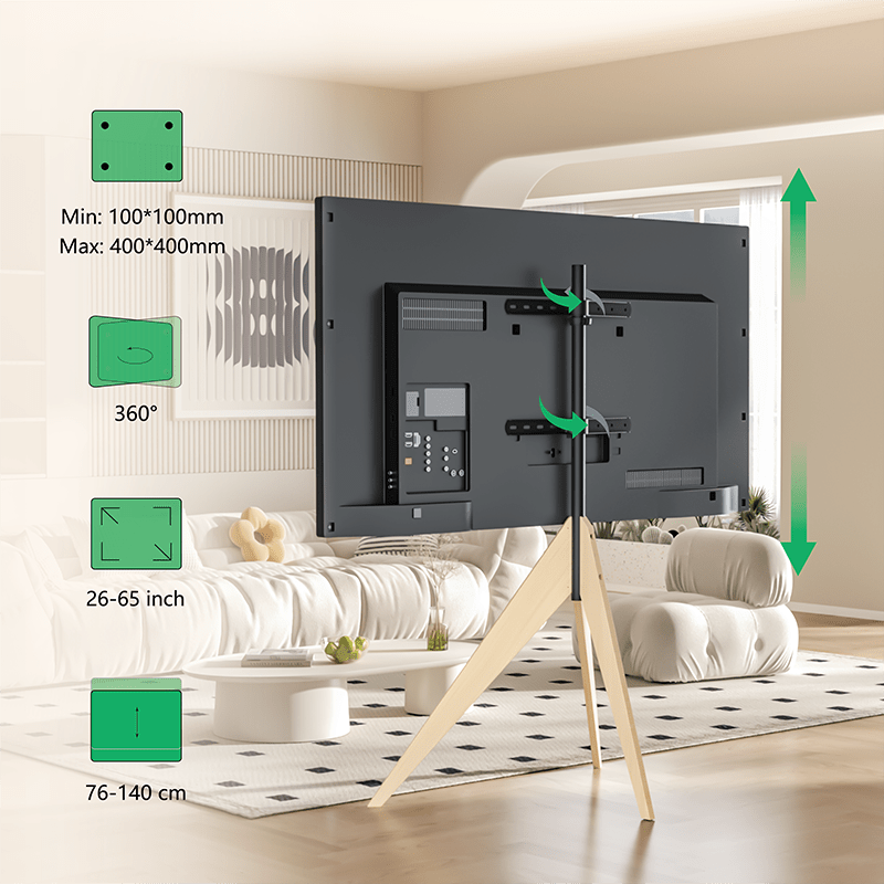 XTRARM Argo Tripod Haya VESA 400 - Soporte TV de pie