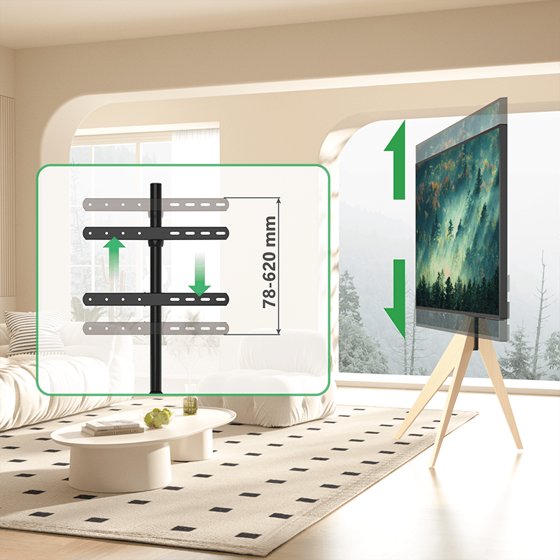 XTRARM Argo Tripod Haya VESA 400 - Soporte TV de pie