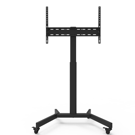 DQ Wall-Support Artem Móvil Negro – Soporte Tv de suelo