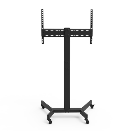 DQ Wall-Support Artem Móvil Negro – Soporte Tv de suelo