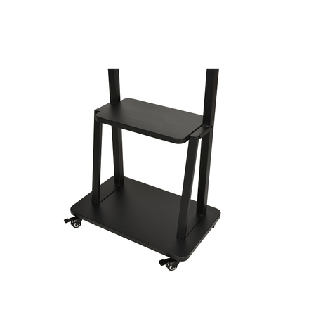 DQ Wall-Support Artemis Movil - Soporte TV de suelo Negro