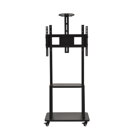 DQ Wall-Support Artemis Movil - Soporte TV de suelo Negro