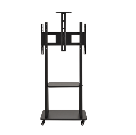 DQ Wall-Support Artemis Movil - Soporte TV de suelo Negro