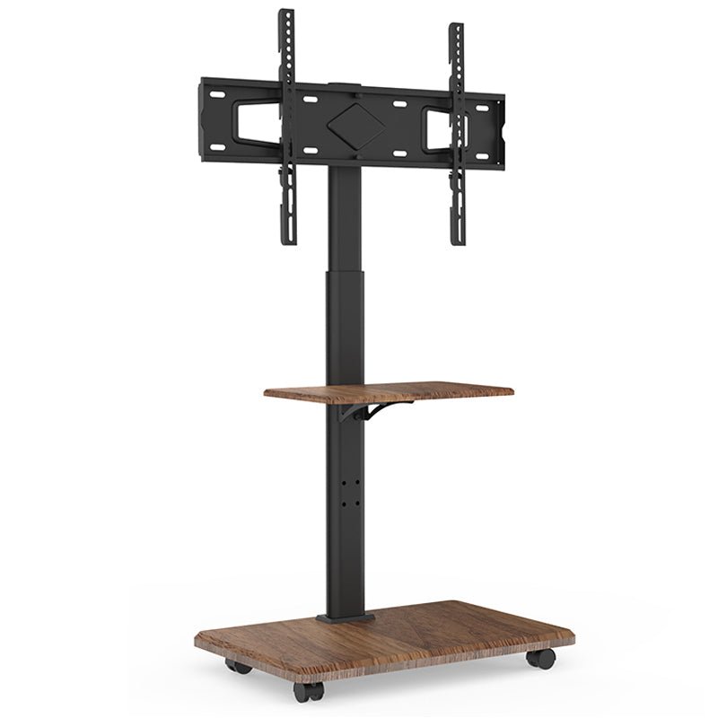 XTRARM Delphos Nogal Móvil – Soporte Tv de pie
