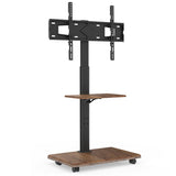 XTRARM Delphos Nogal Móvil – Soporte Tv de pie