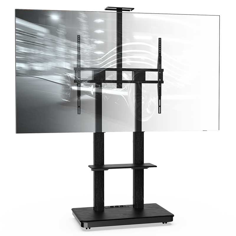 XTRARM Duolite negro Móvil – Soporte Tv de pie eléctrico
