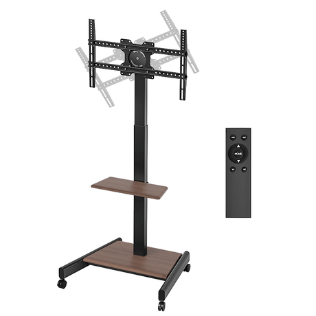 XTRARM Elevate Nogal - Soporte de suelo eléctrico