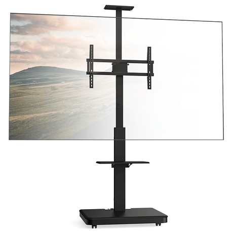 XTRARM Elite negro Móvil – Soporte Tv de pie eléctrico