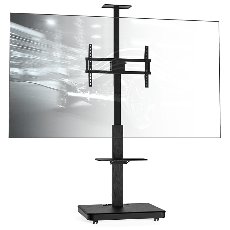 XTRARM Elite negro Móvil – Soporte Tv de pie eléctrico