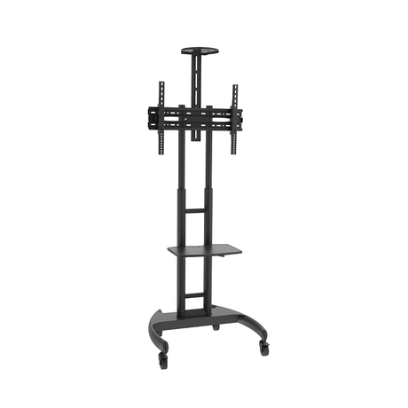 DQ Wall-Support Filia Móvil Negro – Soporte Tv de suelo