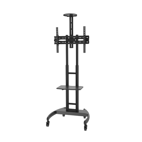 DQ Wall-Support Filia Móvil Negro – Soporte Tv de suelo