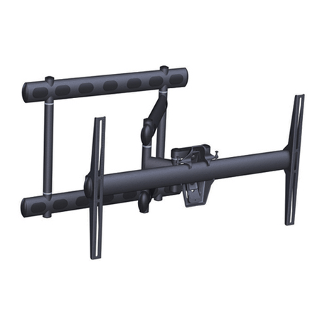 Vogel's Professional PFW 6852 Giratorio - Soporte TV de pared Negro