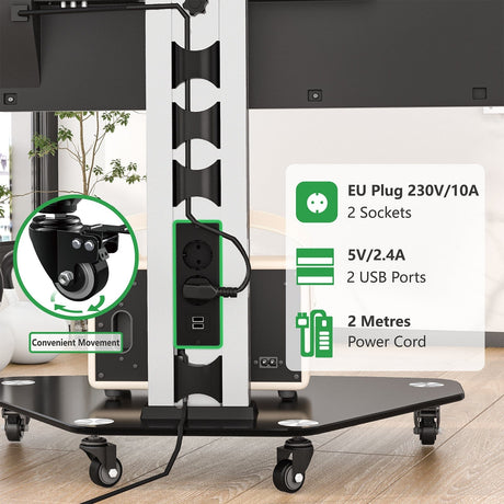 XTRARM Proton 100 Pie-TV aluminio