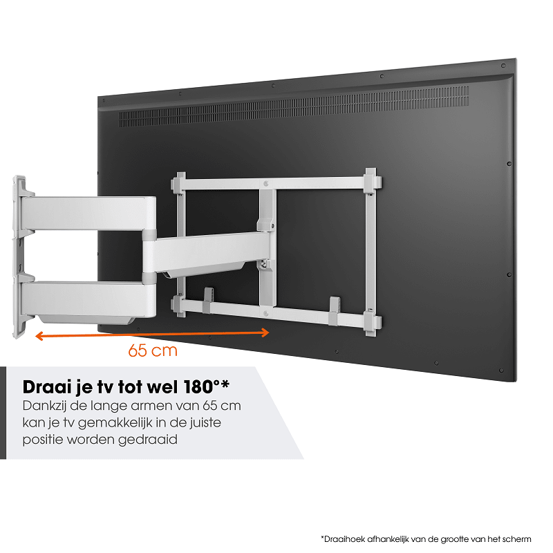 Vogel's TVM 5645 Draaibare tv-beugel 40 -77 inch wit