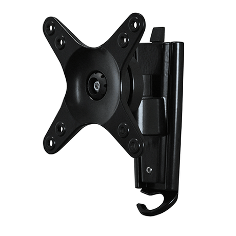 DQ Wall-Support WM-L37 9 cm Giratorio - Soporte TV de pared Negro