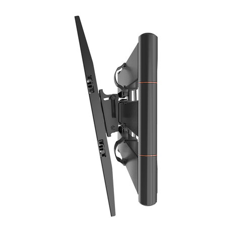 XTRARM 2e Kansje Ferrom 120 cm Rotate 400 TV beugel zwart