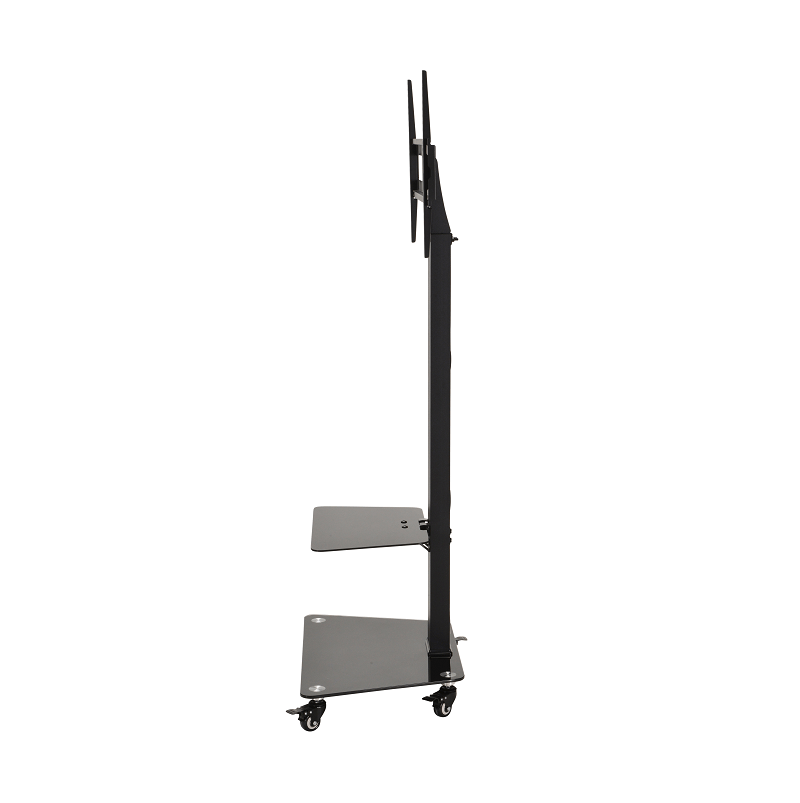 DQ Wall-Support Adrian 1 Mobil Soporte - Soporte Tv de suelo Nero