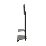 DQ Wall-Support Adrian 1 Mobil Soporte - Soporte Tv de suelo Nero