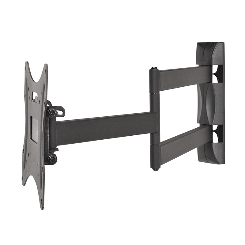 DQ Wall-Support Alpha Serie Turn 70 cm Giratorio - Soporte TV de pared Negro