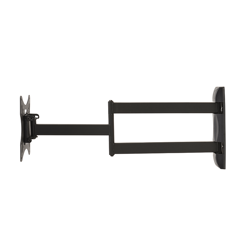 DQ Wall-Support Alpha Serie Turn 70 cm Giratorio - Soporte TV de pared Negro