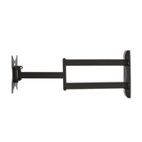 DQ Wall-Support Alpha Serie Turn 70 cm Giratorio - Soporte TV de pared Negro