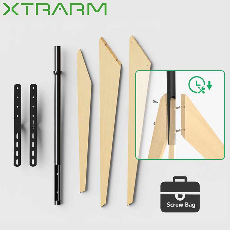 XTRARM Argo Tripod Haya VESA 400 - Soporte TV de pie