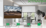 XTRARM Arius - Soporte TV dede suelo Blanco