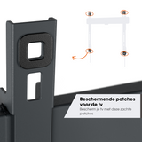 Vogel's TVM 5645 Draaibare tv-beugel 40 -77 inch platinumgrijs