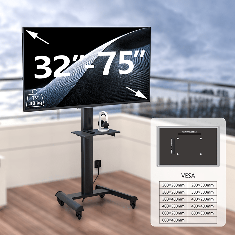 XTRARM Proton 500 Pie-TV Negro