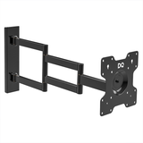 DQ Wall-Support Rotate XL 70 cm Soporte de TV Giratorio - Soporte TV de pared Negro