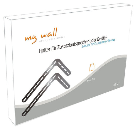 MyWall Universele Soundbar Steun Zwart