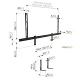 Vogel's Sound 3550 - Soporte barra de sonido de TV