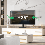 XTRARM TS1020 - Soporte TV negro de mesa