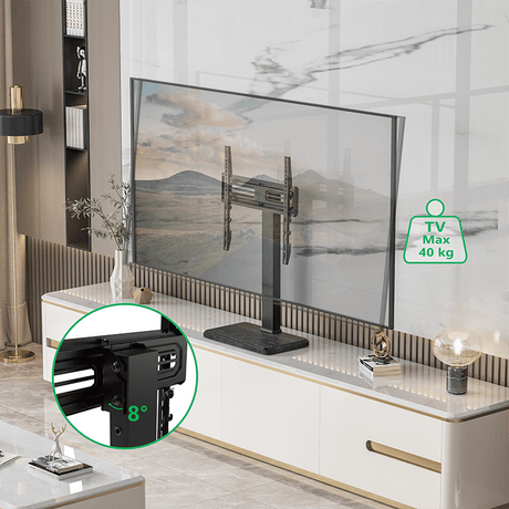 XTRARM TS1020 - Soporte TV negro de mesa