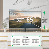 XTRARM TS1030 - Soporte TV Negro de mesa