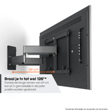 Vogel's TVM 5855 Draaibare tv-beugel 55 -100 inch platinumgrijs